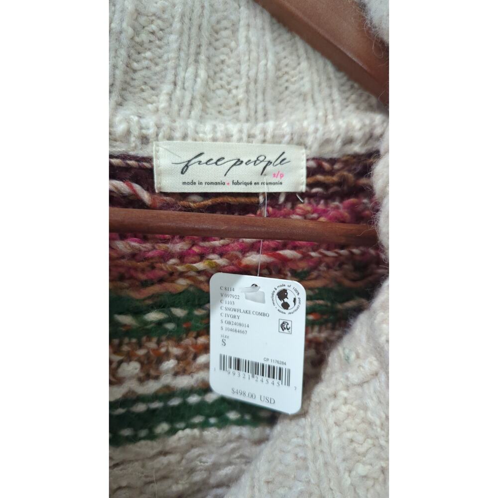 Free People Wonderland SoftSpun Cardigan Sweater NWT - Picture 4 of 6